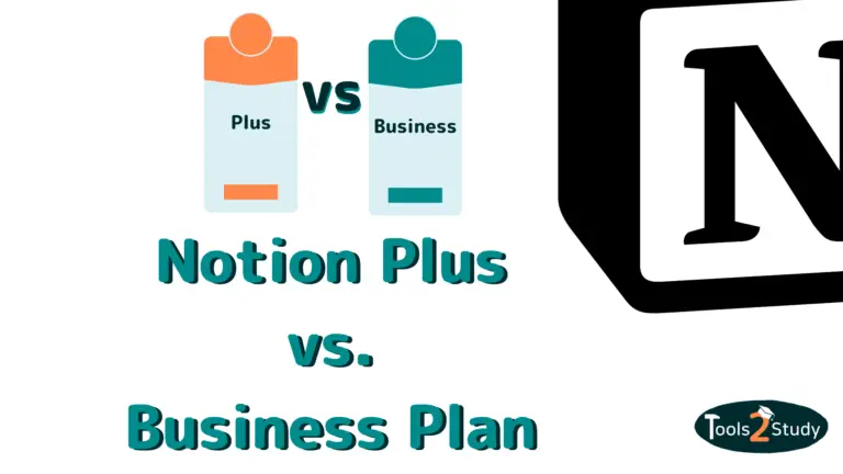 notion plus plan vs free plan
